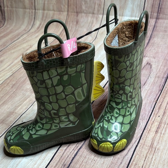 Western Chief Dinosaur Rain Boots Size 7/8 - Picture 1 of 13